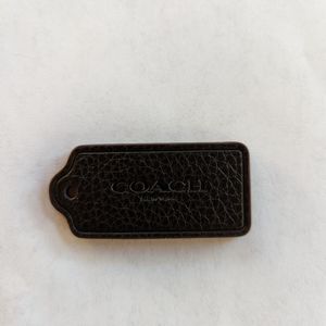 Coach Leather Purse Tag